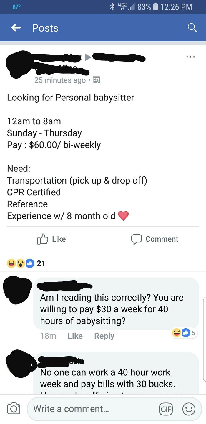 80 Entitled And Delusional Parents Who Thought Babysitting Their Kids Was A Privilege, Not A Job 80 Entitled And Delusional Parents Who Thought Babysitting Their Kids Was A Privilege, Not A Job