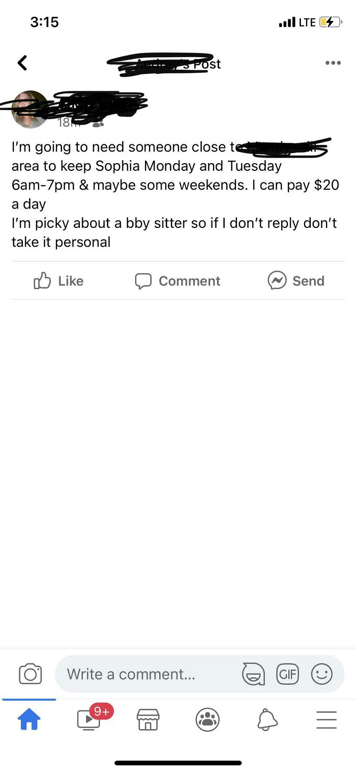 80 Entitled And Delusional Parents Who Thought Babysitting Their Kids Was A Privilege, Not A Job 80 Entitled And Delusional Parents Who Thought Babysitting Their Kids Was A Privilege, Not A Job