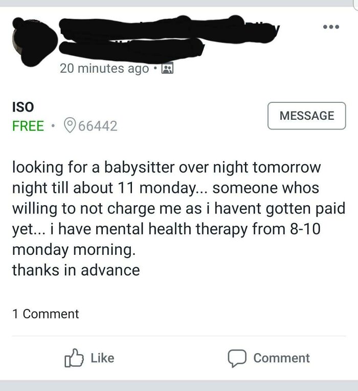 80 Entitled And Delusional Parents Who Thought Babysitting Their Kids Was A Privilege, Not A Job 80 Entitled And Delusional Parents Who Thought Babysitting Their Kids Was A Privilege, Not A Job