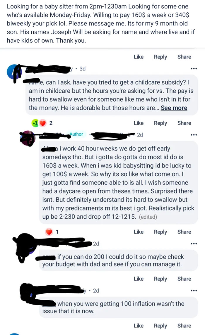 80 Entitled And Delusional Parents Who Thought Babysitting Their Kids Was A Privilege, Not A Job 80 Entitled And Delusional Parents Who Thought Babysitting Their Kids Was A Privilege, Not A Job