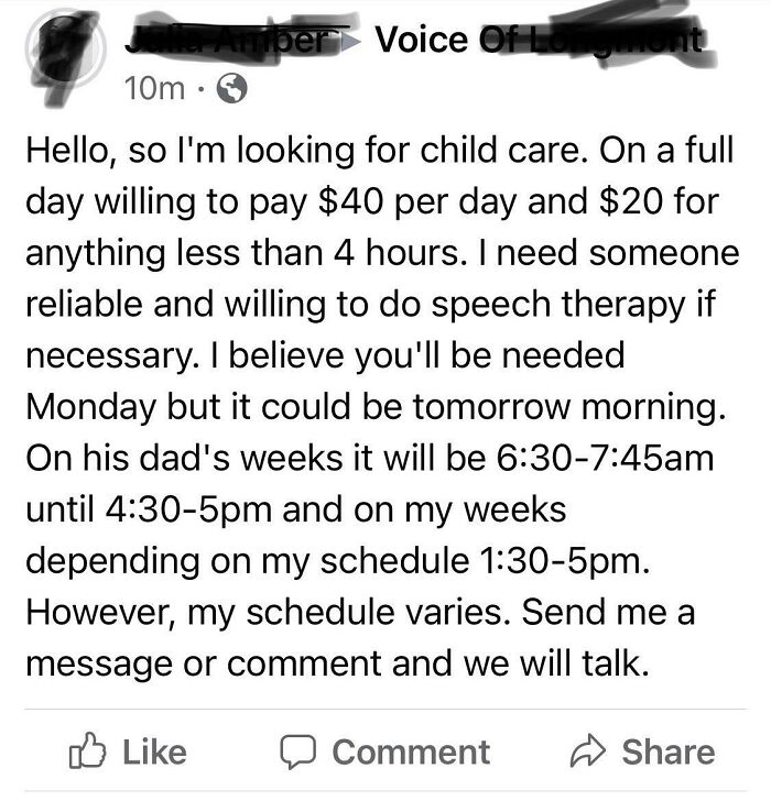 80 Entitled And Delusional Parents Who Thought Babysitting Their Kids Was A Privilege, Not A Job 80 Entitled And Delusional Parents Who Thought Babysitting Their Kids Was A Privilege, Not A Job