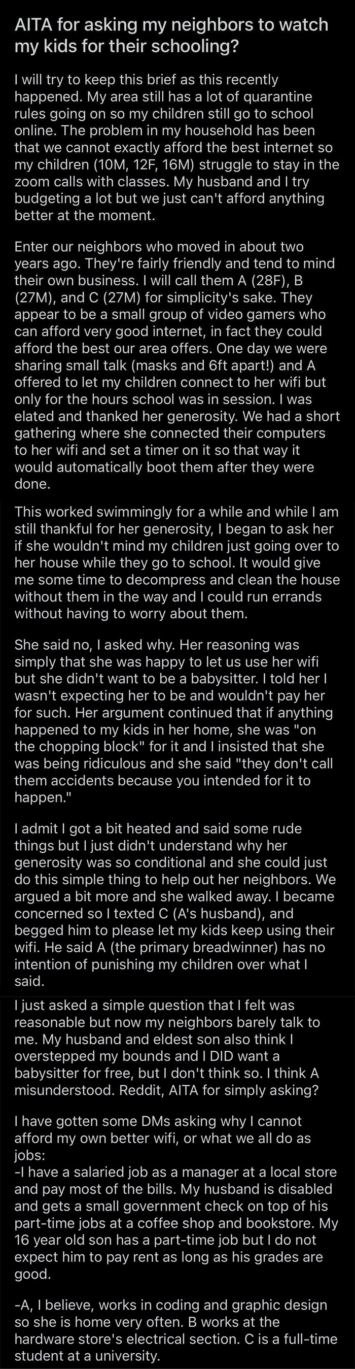 80 Entitled And Delusional Parents Who Thought Babysitting Their Kids Was A Privilege, Not A Job 80 Entitled And Delusional Parents Who Thought Babysitting Their Kids Was A Privilege, Not A Job
