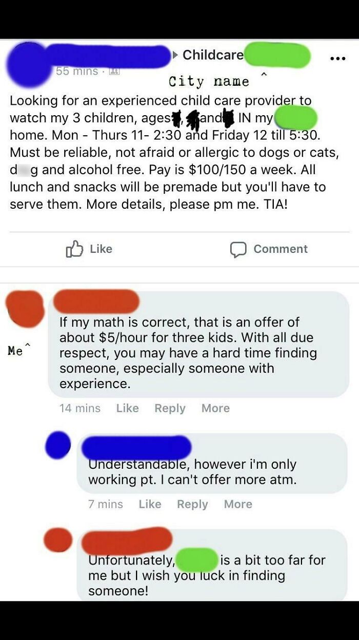 80 Entitled And Delusional Parents Who Thought Babysitting Their Kids Was A Privilege, Not A Job 80 Entitled And Delusional Parents Who Thought Babysitting Their Kids Was A Privilege, Not A Job