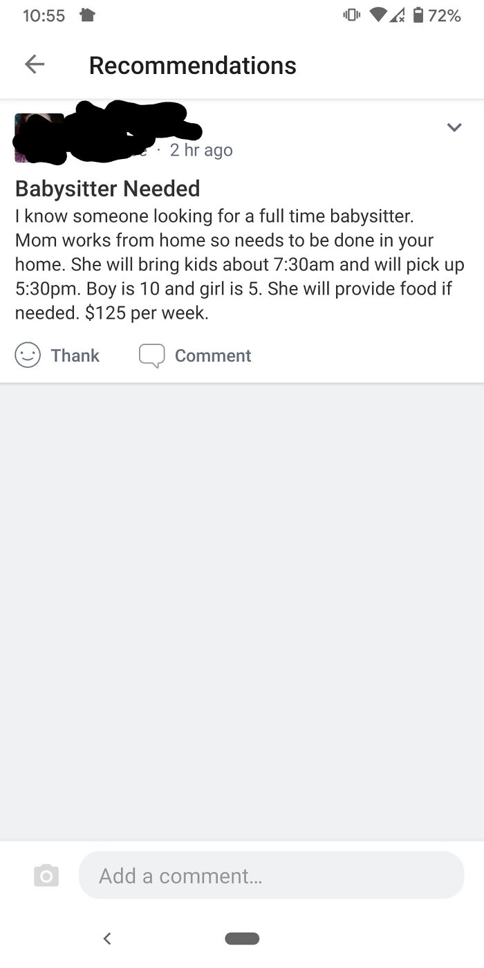 80 Entitled And Delusional Parents Who Thought Babysitting Their Kids Was A Privilege, Not A Job 80 Entitled And Delusional Parents Who Thought Babysitting Their Kids Was A Privilege, Not A Job