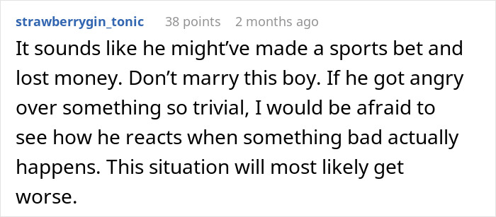 Woman Questions Why Her Fiancé Is So Upset About Football, His Response Changes Everything Woman Questions Why Her Fiancé Is So Upset About Football, His Response Changes Everything