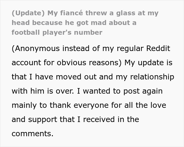 Woman Questions Why Her Fiancé Is So Upset About Football, His Response Changes Everything Woman Questions Why Her Fiancé Is So Upset About Football, His Response Changes Everything