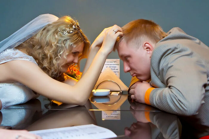 43 Silly And Funny Wedding Photos The Couples Can’t Help But Cringe At 43 Silly And Funny Wedding Photos The Couples Can’t Help But Cringe At