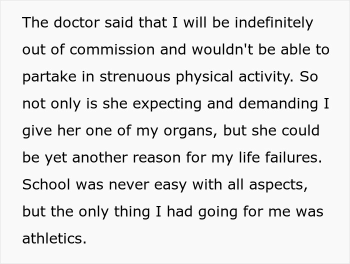 Teen’s Life Is A Mess After He Refuses To Donate His Lung To His Mom And She Feels Her End Nearing Teen’s Life Is A Mess After He Refuses To Donate His Lung To His Mom And She Feels Her End Nearing