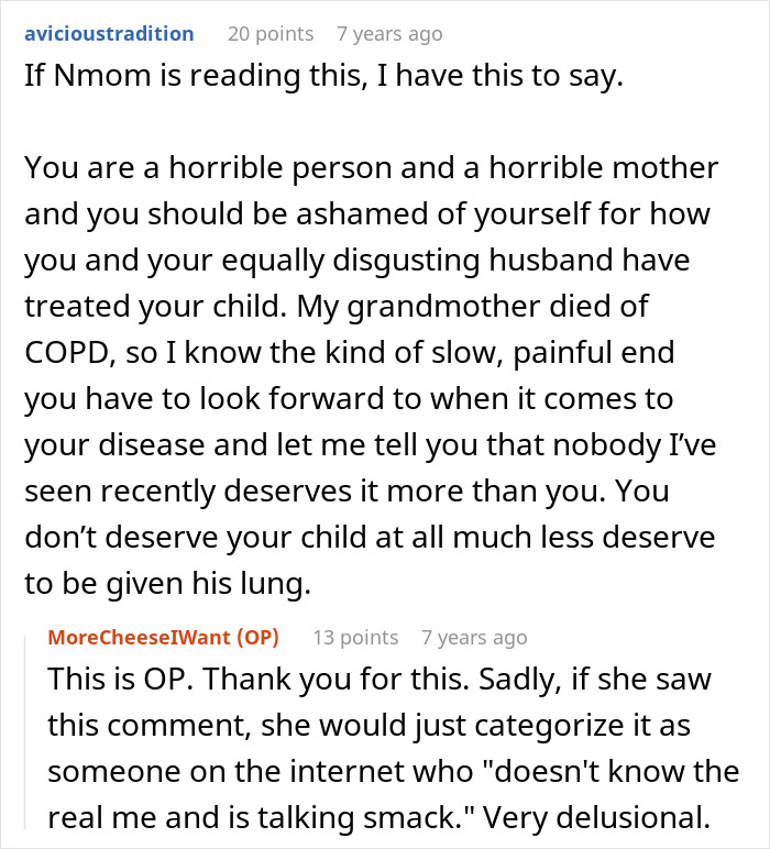 Teen’s Life Is A Mess After He Refuses To Donate His Lung To His Mom And She Feels Her End Nearing Teen’s Life Is A Mess After He Refuses To Donate His Lung To His Mom And She Feels Her End Nearing