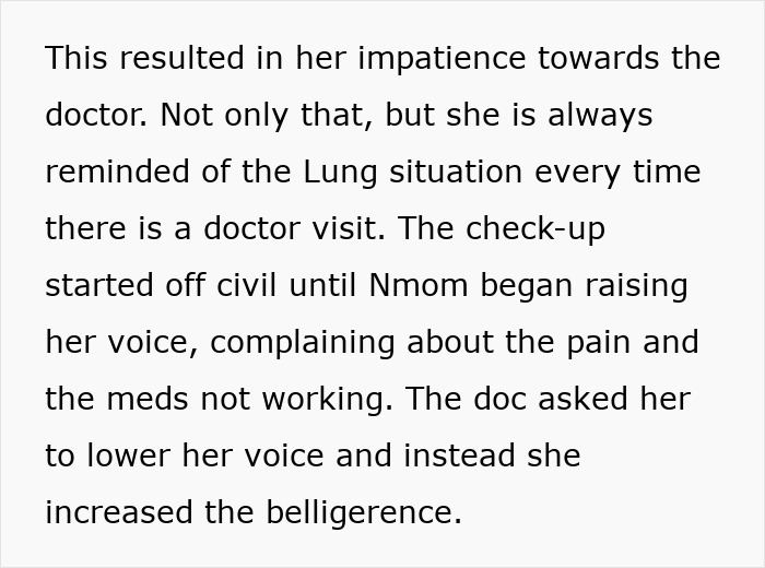 Teen’s Life Is A Mess After He Refuses To Donate His Lung To His Mom And She Feels Her End Nearing Teen’s Life Is A Mess After He Refuses To Donate His Lung To His Mom And She Feels Her End Nearing