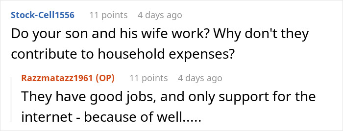 Man Has Enough Of Financially Supporting Son In His 40s, Gets Shut Up By Wife Man Has Enough Of Financially Supporting Son In His 40s, Gets Shut Up By Wife