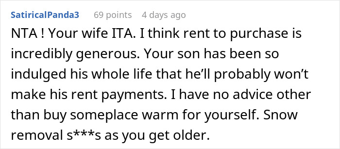 Man Has Enough Of Financially Supporting Son In His 40s, Gets Shut Up By Wife Man Has Enough Of Financially Supporting Son In His 40s, Gets Shut Up By Wife