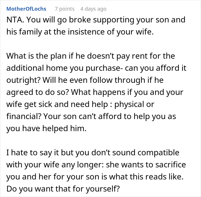 Man Has Enough Of Financially Supporting Son In His 40s, Gets Shut Up By Wife Man Has Enough Of Financially Supporting Son In His 40s, Gets Shut Up By Wife