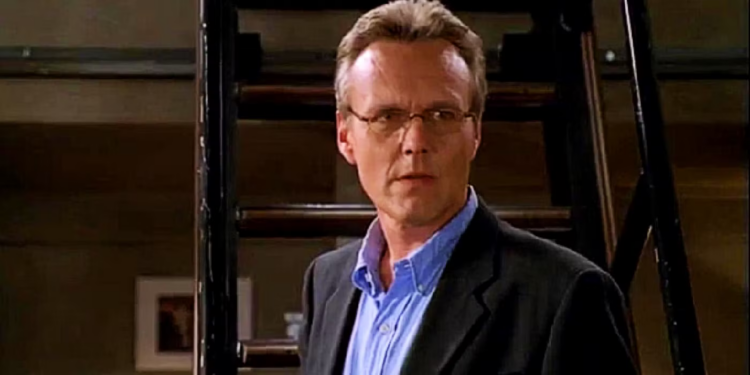 Anthony Head in his role as Rupert Giles Anthony Head in his role as Rupert Giles