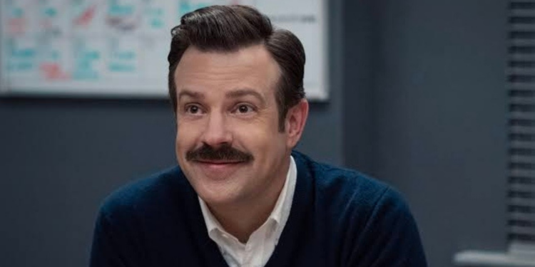 Jason Sudeikis in Ted Lasso (2021) Jason Sudeikis in Ted Lasso (2021)