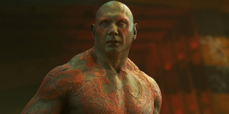 Dave Bautista in Guardians of the Galaxy (2014) Dave Bautista in Guardians of the Galaxy (2014)