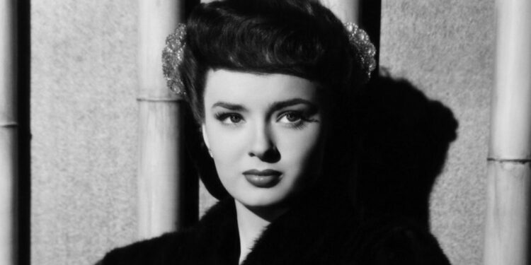 American actress Ann Blyth in Mildred Pierce
