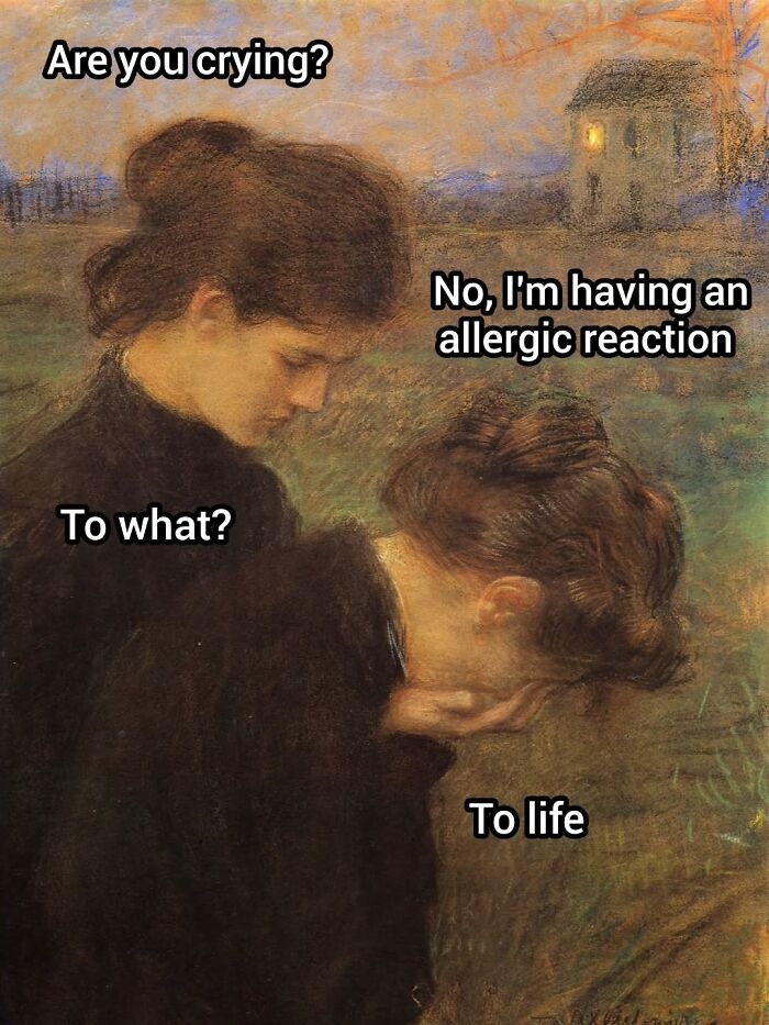 ‘Art Memes Central’: 30 Classic Paintings Turned Into Modern-Day Comedy ‘Art Memes Central’: 30 Classic Paintings Turned Into Modern-Day Comedy