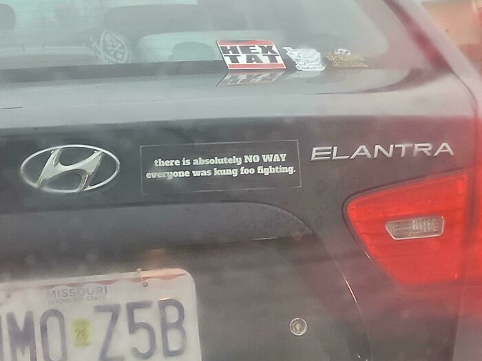 72 Funny, Wild, And Unfiltered Bumper Stickers That Made Drivers Do A Double Take (New Pics) 72 Funny, Wild, And Unfiltered Bumper Stickers That Made Drivers Do A Double Take (New Pics)