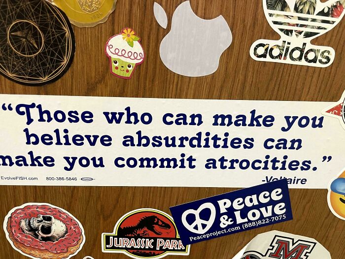 72 Funny, Wild, And Unfiltered Bumper Stickers That Made Drivers Do A Double Take (New Pics) 72 Funny, Wild, And Unfiltered Bumper Stickers That Made Drivers Do A Double Take (New Pics)