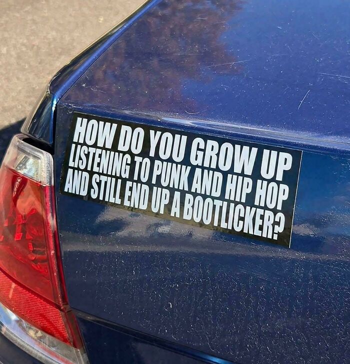 72 Funny, Wild, And Unfiltered Bumper Stickers That Made Drivers Do A Double Take (New Pics) 72 Funny, Wild, And Unfiltered Bumper Stickers That Made Drivers Do A Double Take (New Pics)