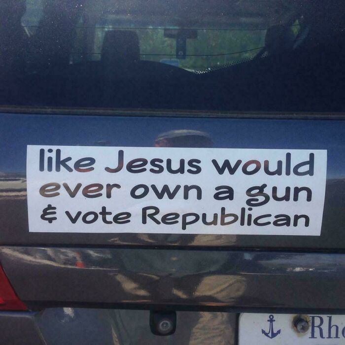 72 Funny, Wild, And Unfiltered Bumper Stickers That Made Drivers Do A Double Take (New Pics) 72 Funny, Wild, And Unfiltered Bumper Stickers That Made Drivers Do A Double Take (New Pics)