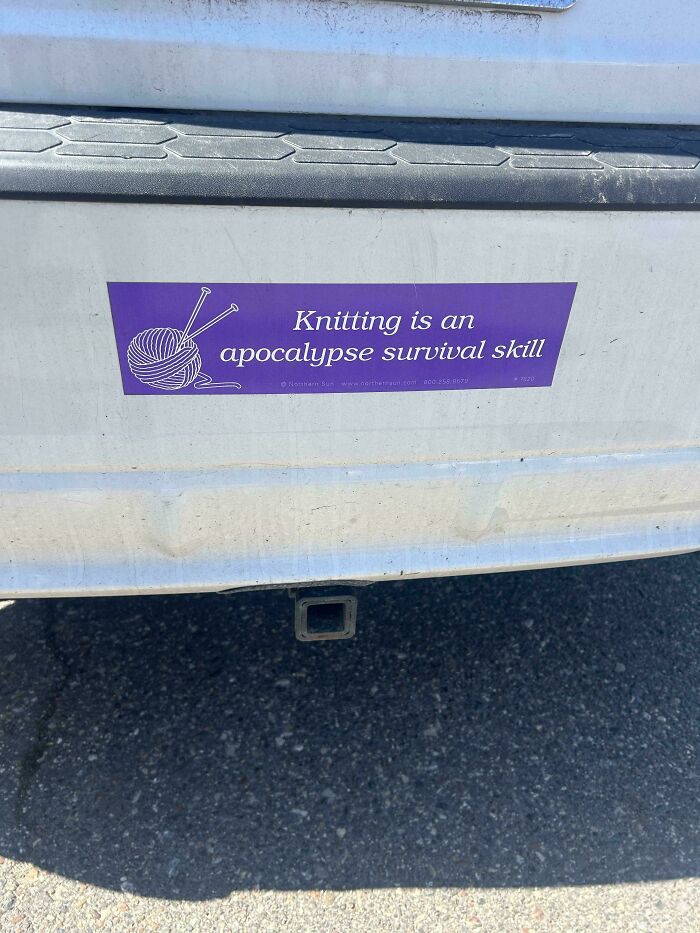 72 Funny, Wild, And Unfiltered Bumper Stickers That Made Drivers Do A Double Take (New Pics) 72 Funny, Wild, And Unfiltered Bumper Stickers That Made Drivers Do A Double Take (New Pics)
