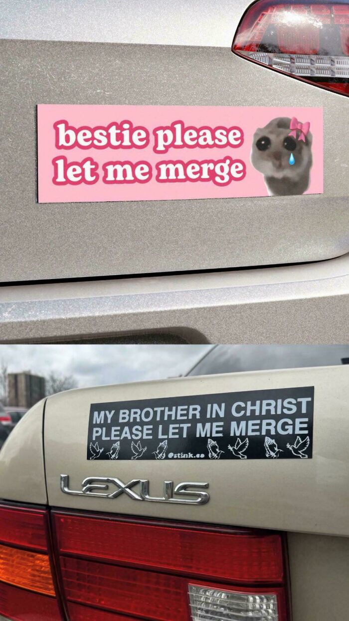 72 Funny, Wild, And Unfiltered Bumper Stickers That Made Drivers Do A Double Take (New Pics) 72 Funny, Wild, And Unfiltered Bumper Stickers That Made Drivers Do A Double Take (New Pics)