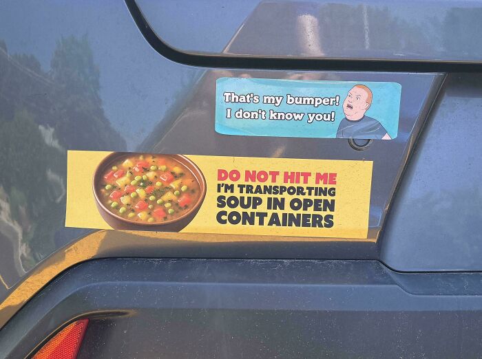 72 Funny, Wild, And Unfiltered Bumper Stickers That Made Drivers Do A Double Take (New Pics) 72 Funny, Wild, And Unfiltered Bumper Stickers That Made Drivers Do A Double Take (New Pics)