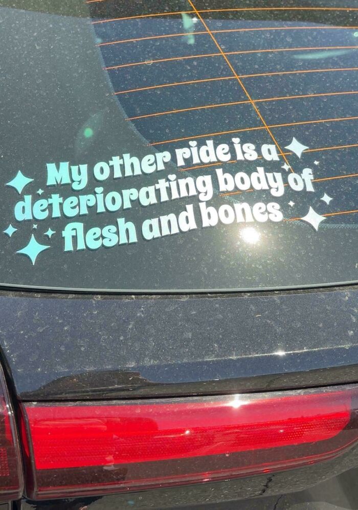 72 Funny, Wild, And Unfiltered Bumper Stickers That Made Drivers Do A Double Take (New Pics) 72 Funny, Wild, And Unfiltered Bumper Stickers That Made Drivers Do A Double Take (New Pics)