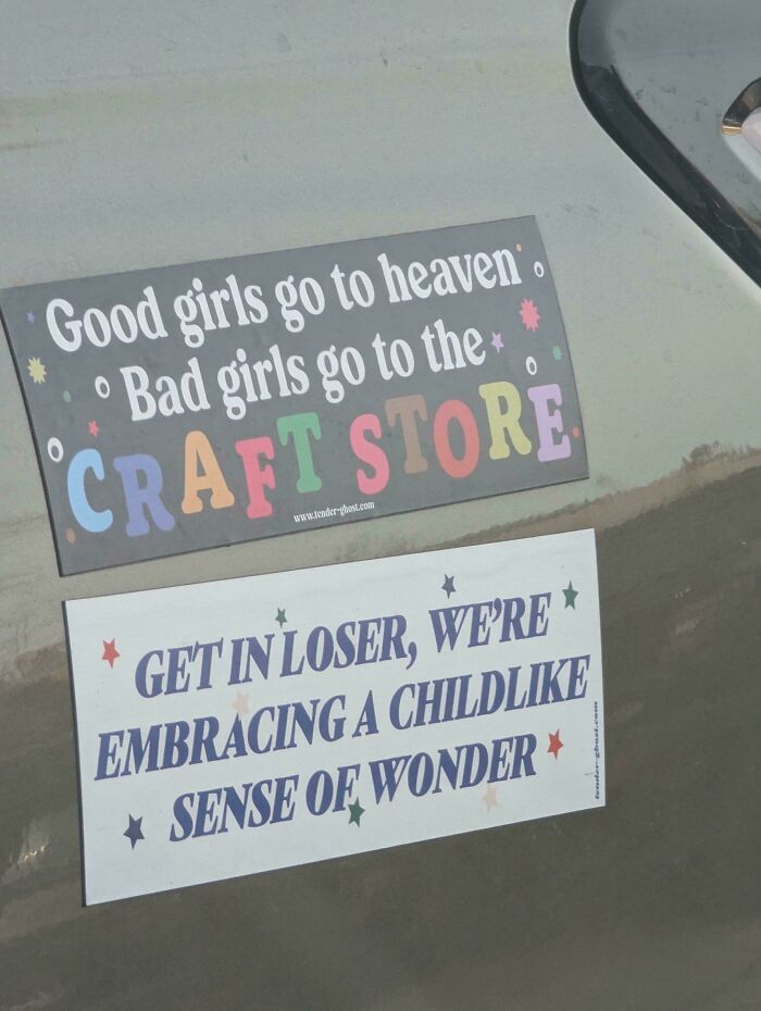 72 Funny, Wild, And Unfiltered Bumper Stickers That Made Drivers Do A Double Take (New Pics) 72 Funny, Wild, And Unfiltered Bumper Stickers That Made Drivers Do A Double Take (New Pics)