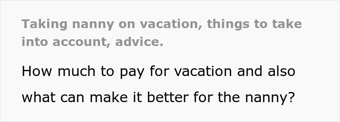 Woman Takes Nanny On Family Vacation, That Decision Ruins Everything Woman Takes Nanny On Family Vacation, That Decision Ruins Everything