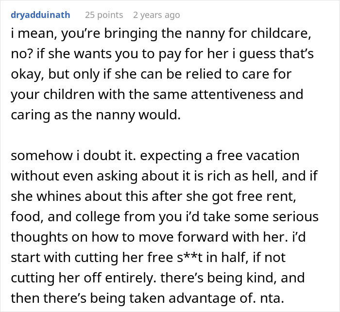 Woman Takes Nanny On Family Vacation, That Decision Ruins Everything Woman Takes Nanny On Family Vacation, That Decision Ruins Everything