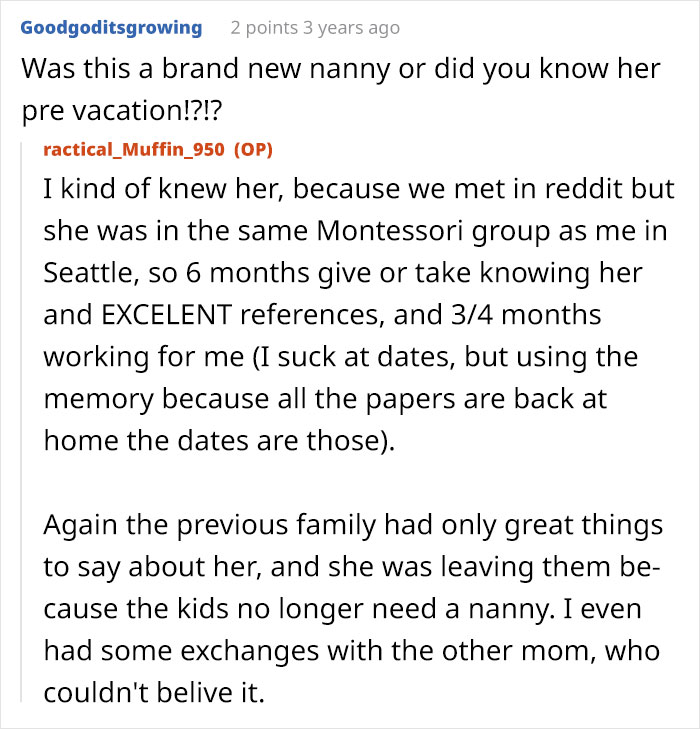 Woman Takes Nanny On Family Vacation, That Decision Ruins Everything Woman Takes Nanny On Family Vacation, That Decision Ruins Everything