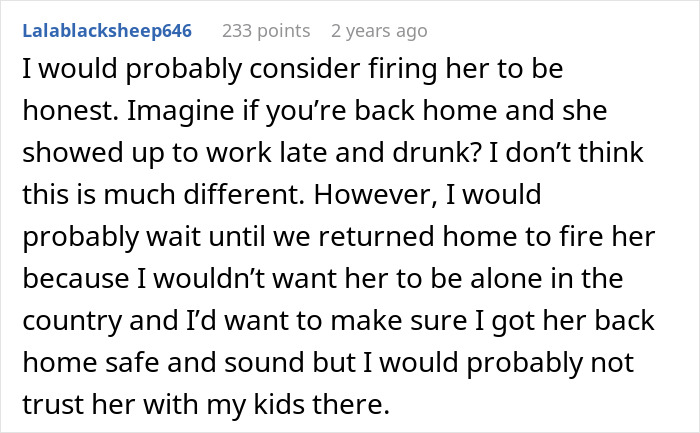 Woman Takes Nanny On Family Vacation, That Decision Ruins Everything Woman Takes Nanny On Family Vacation, That Decision Ruins Everything