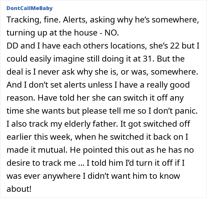 Woman Is Obsessed With Tracking Her Son’s Location, To His GF’s Shock He Defends Her Woman Is Obsessed With Tracking Her Son’s Location, To His GF’s Shock He Defends Her