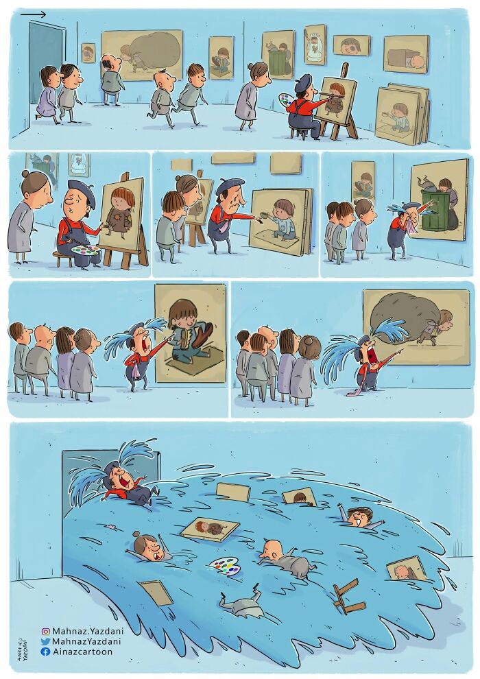 Artist Reveals What’s Wrong With Our Modern Society In These 40 Satirical Illustrations (New Pics) Artist Reveals What’s Wrong With Our Modern Society In These 40 Satirical Illustrations (New Pics)