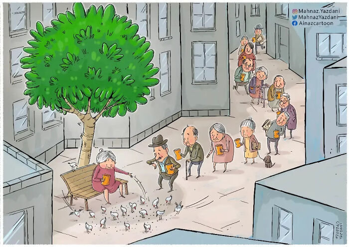Artist Reveals What’s Wrong With Our Modern Society In These 40 Satirical Illustrations (New Pics) Artist Reveals What’s Wrong With Our Modern Society In These 40 Satirical Illustrations (New Pics)