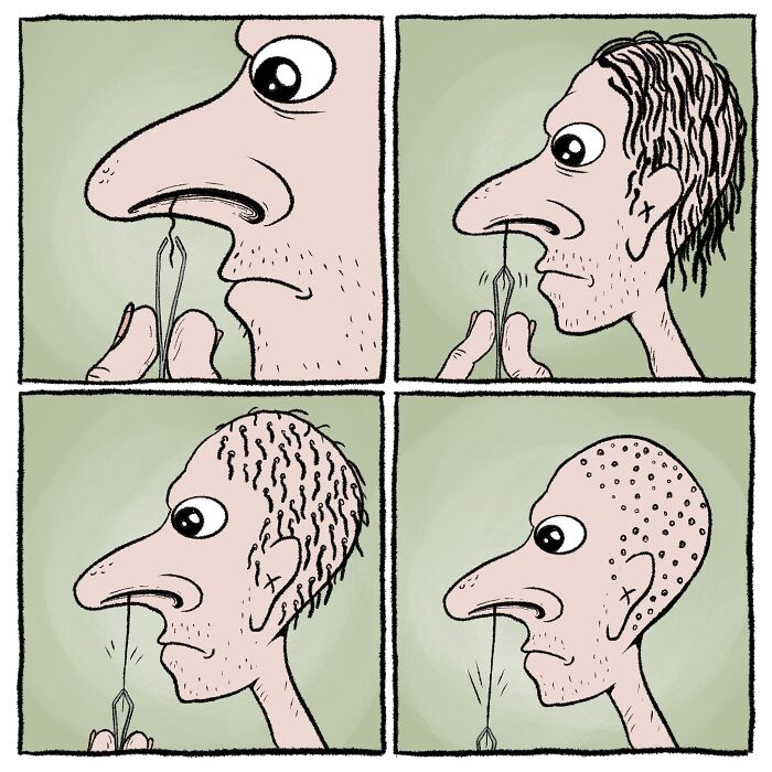 This Artist Made 40 Comics That Start Off Normal, Then Take A Surprisingly Dark Turn This Artist Made 40 Comics That Start Off Normal, Then Take A Surprisingly Dark Turn