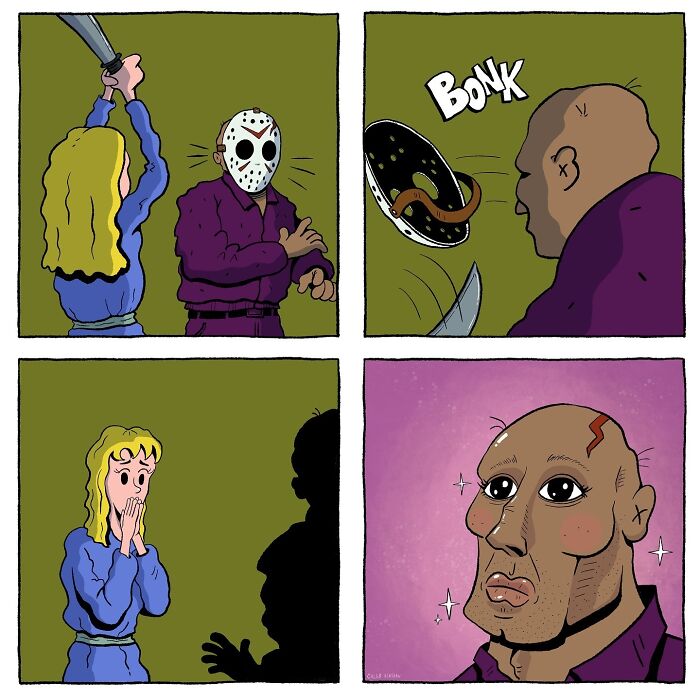 This Artist Made 40 Comics That Start Off Normal, Then Take A Surprisingly Dark Turn This Artist Made 40 Comics That Start Off Normal, Then Take A Surprisingly Dark Turn