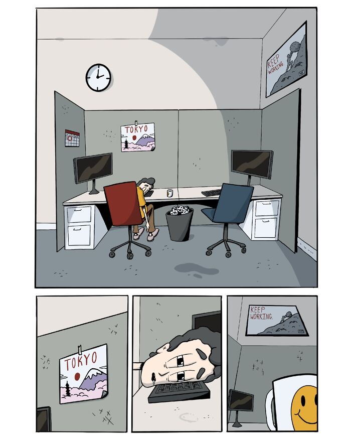 This Artist Made 40 Comics That Start Off Normal, Then Take A Surprisingly Dark Turn This Artist Made 40 Comics That Start Off Normal, Then Take A Surprisingly Dark Turn
