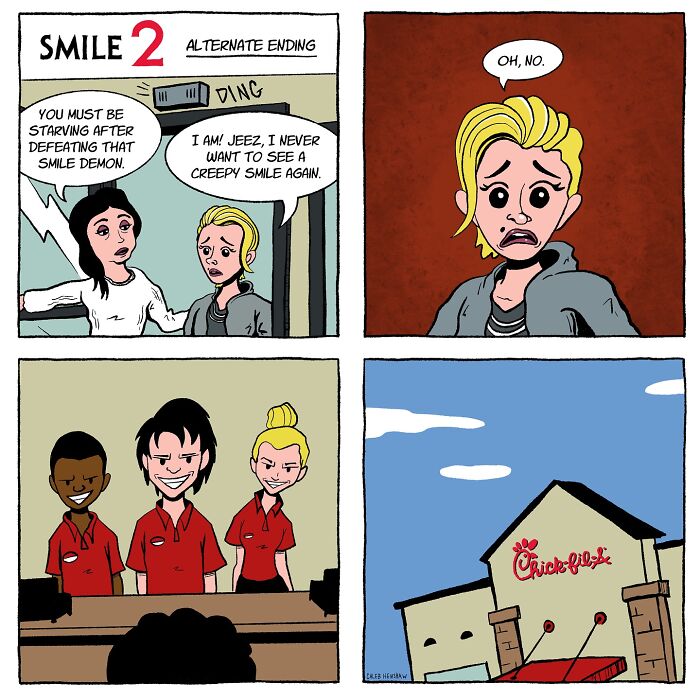 This Artist Made 40 Comics That Start Off Normal, Then Take A Surprisingly Dark Turn This Artist Made 40 Comics That Start Off Normal, Then Take A Surprisingly Dark Turn