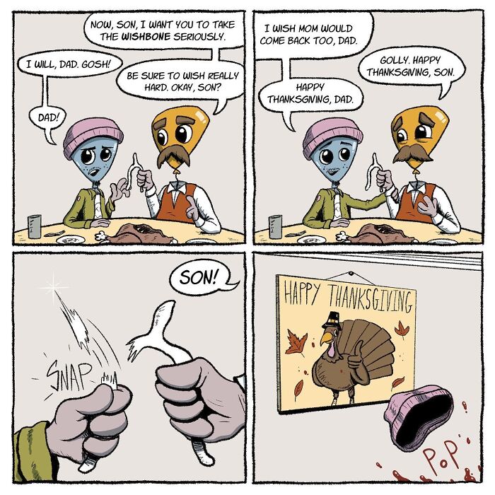 This Artist Made 40 Comics That Start Off Normal, Then Take A Surprisingly Dark Turn This Artist Made 40 Comics That Start Off Normal, Then Take A Surprisingly Dark Turn