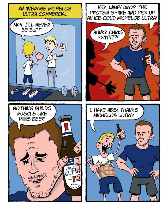 This Artist Made 40 Comics That Start Off Normal, Then Take A Surprisingly Dark Turn This Artist Made 40 Comics That Start Off Normal, Then Take A Surprisingly Dark Turn