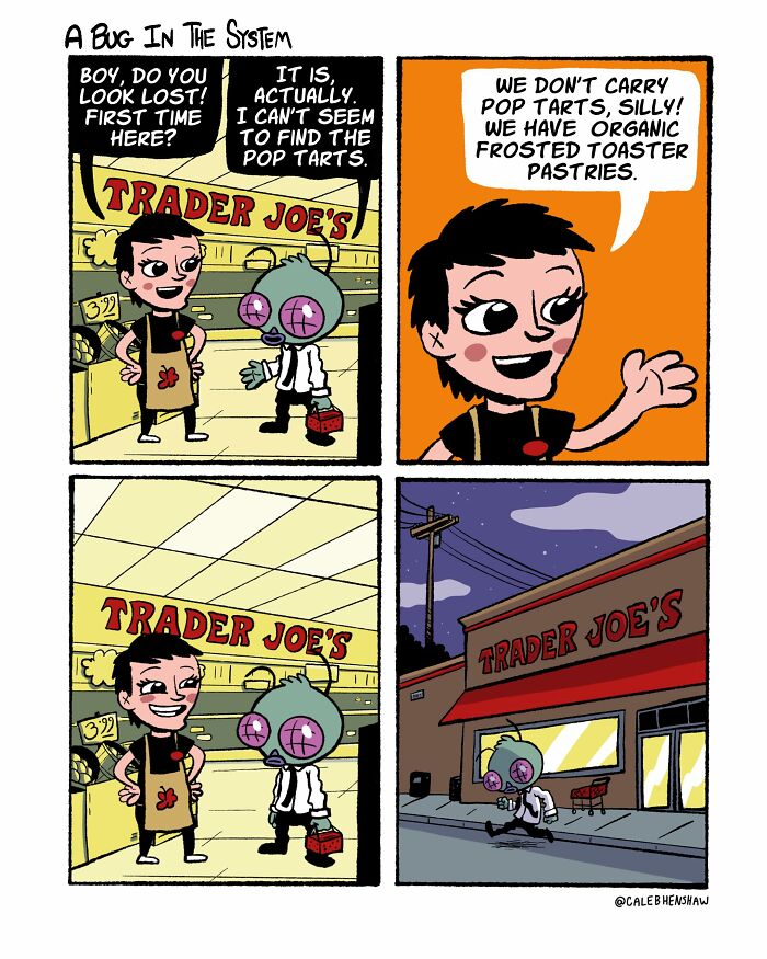 This Artist Made 40 Comics That Start Off Normal, Then Take A Surprisingly Dark Turn This Artist Made 40 Comics That Start Off Normal, Then Take A Surprisingly Dark Turn