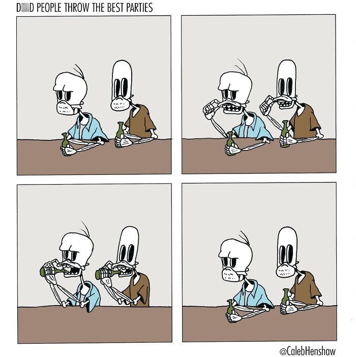 This Artist Made 40 Comics That Start Off Normal, Then Take A Surprisingly Dark Turn This Artist Made 40 Comics That Start Off Normal, Then Take A Surprisingly Dark Turn