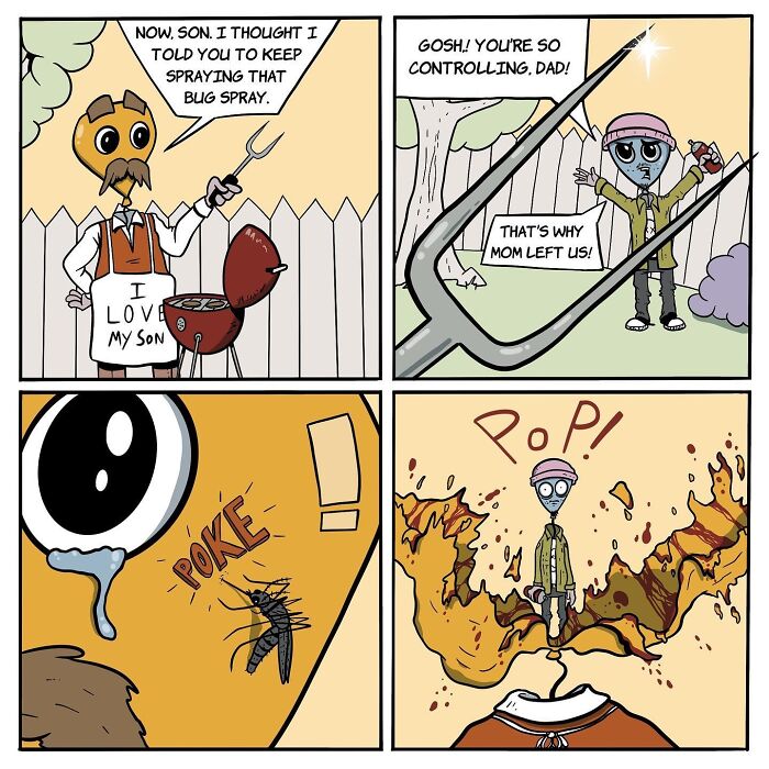 This Artist Made 40 Comics That Start Off Normal, Then Take A Surprisingly Dark Turn This Artist Made 40 Comics That Start Off Normal, Then Take A Surprisingly Dark Turn