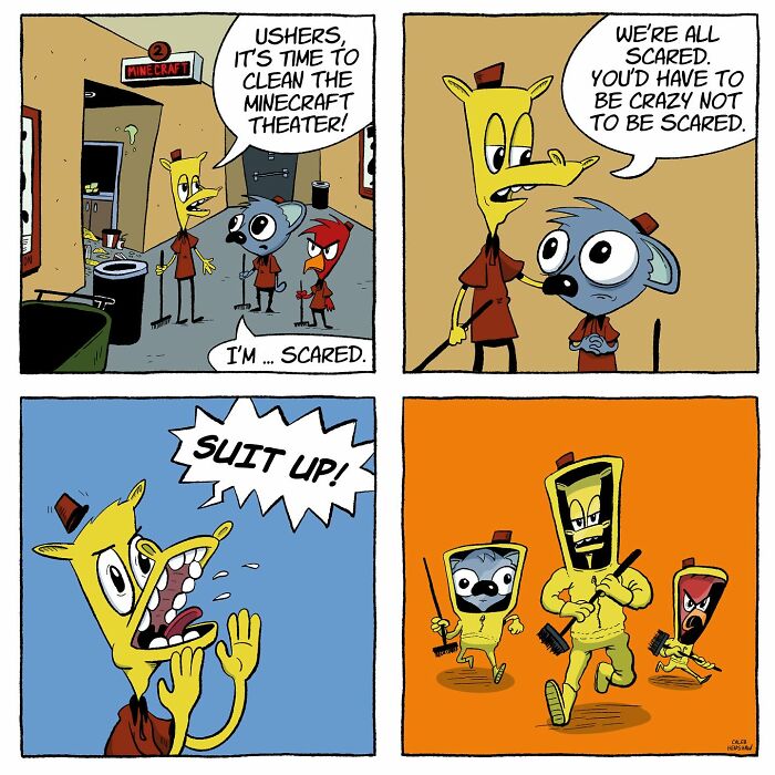This Artist Made 40 Comics That Start Off Normal, Then Take A Surprisingly Dark Turn This Artist Made 40 Comics That Start Off Normal, Then Take A Surprisingly Dark Turn