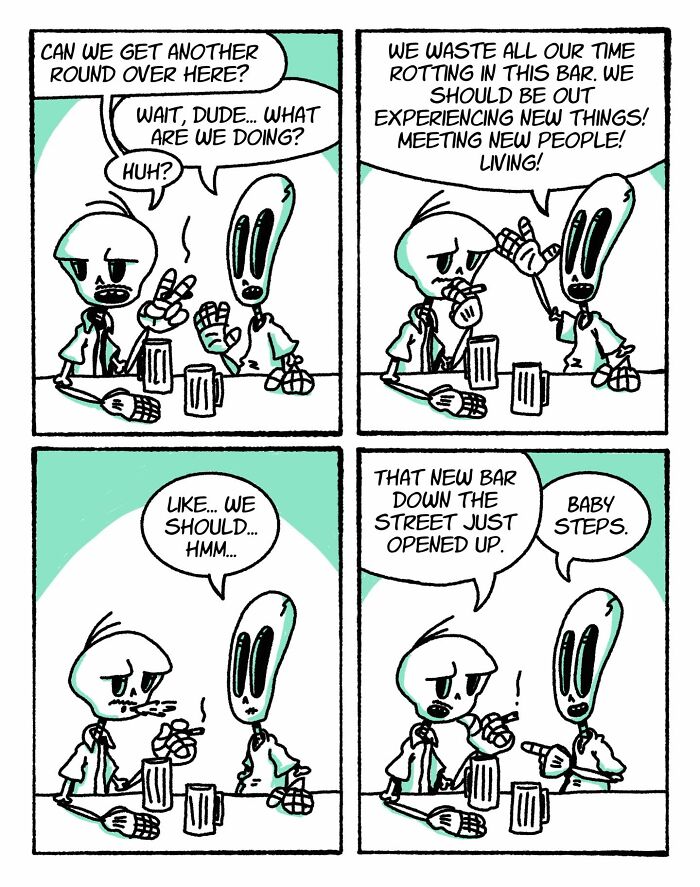 This Artist Made 40 Comics That Start Off Normal, Then Take A Surprisingly Dark Turn This Artist Made 40 Comics That Start Off Normal, Then Take A Surprisingly Dark Turn