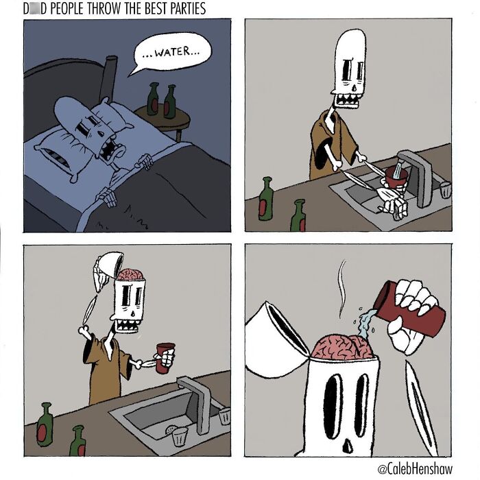 This Artist Made 40 Comics That Start Off Normal, Then Take A Surprisingly Dark Turn This Artist Made 40 Comics That Start Off Normal, Then Take A Surprisingly Dark Turn
